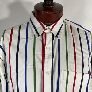 Eddie Bauer Mens Large Long Sleeve Button Shirt Classic Fit